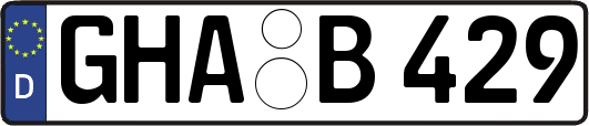 GHA-B429