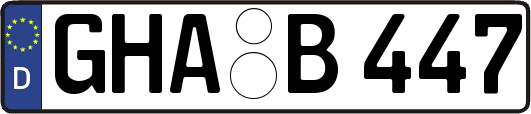 GHA-B447