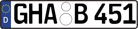 GHA-B451