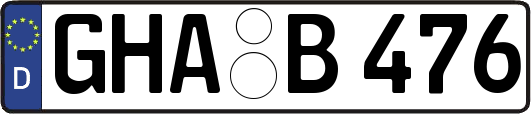 GHA-B476