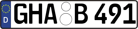 GHA-B491