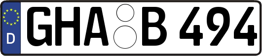 GHA-B494