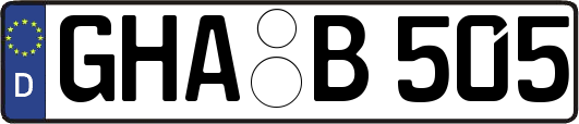 GHA-B505