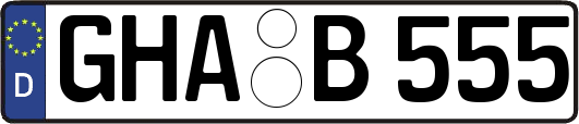 GHA-B555