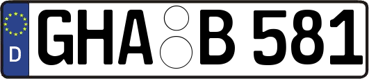 GHA-B581