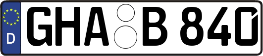 GHA-B840