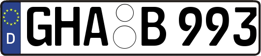 GHA-B993