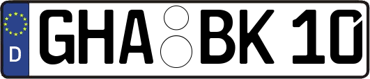 GHA-BK10