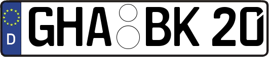 GHA-BK20