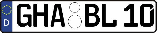 GHA-BL10