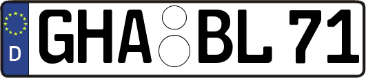GHA-BL71