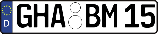 GHA-BM15