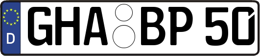 GHA-BP50