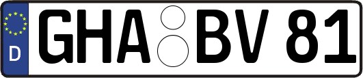 GHA-BV81