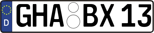 GHA-BX13