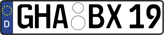 GHA-BX19