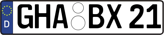 GHA-BX21