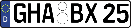 GHA-BX25
