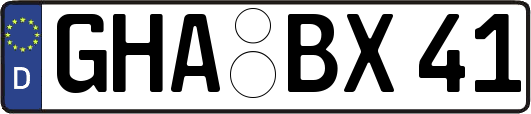 GHA-BX41