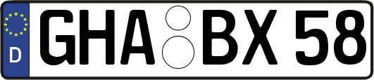 GHA-BX58
