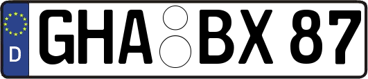 GHA-BX87