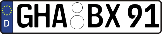 GHA-BX91