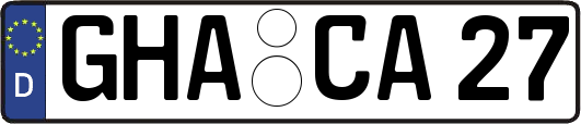 GHA-CA27