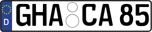 GHA-CA85