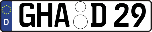 GHA-D29