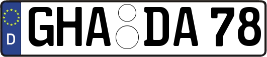 GHA-DA78