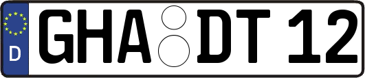 GHA-DT12