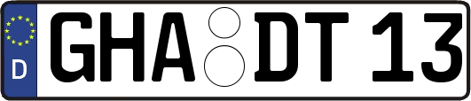 GHA-DT13