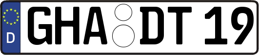 GHA-DT19