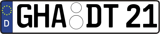 GHA-DT21