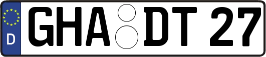 GHA-DT27