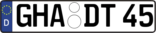 GHA-DT45