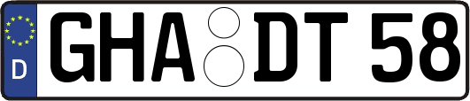 GHA-DT58