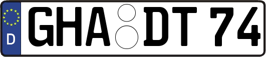 GHA-DT74