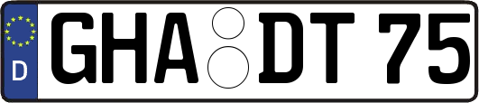 GHA-DT75
