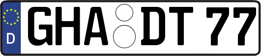 GHA-DT77