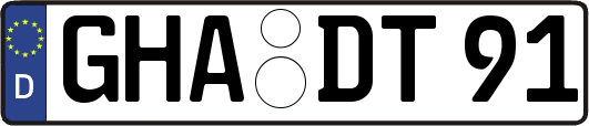 GHA-DT91