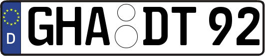 GHA-DT92