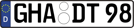 GHA-DT98
