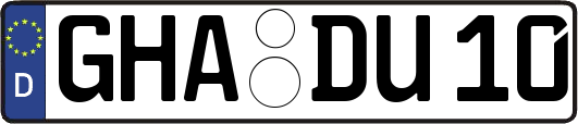 GHA-DU10