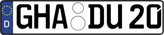 GHA-DU20