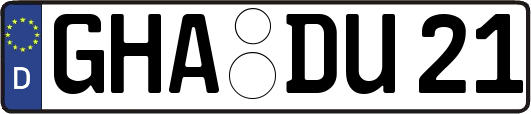 GHA-DU21