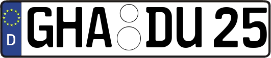 GHA-DU25