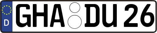 GHA-DU26