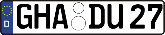 GHA-DU27