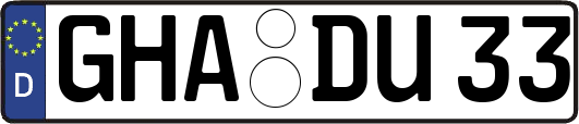 GHA-DU33